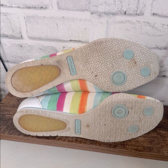 COACH CLASSIC SIGNATURE KYRIE VINTAGE TENNIS JOGGING SNEAKER SHOES WOMENS 8 - Picture 6 of 6